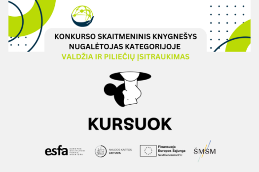 KURSUOK platforma – nugalėtoja konkurse „Skaitmeninis knygnešys 2024”